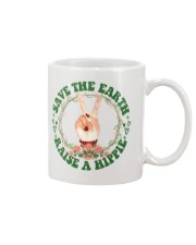 Floral Peace Sign Mug front