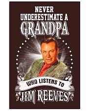 Never Underestimate A Grandpa Shirts Vertical Poster tile