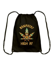 Namastay High Af Shirts Drawstring Bag tile