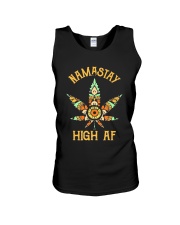 Namastay High Af Shirts Unisex Tank tile