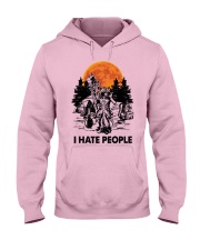 Camping I Hate People Hooded Sweatshirt front