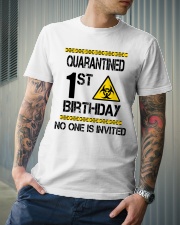 Quarantined 1st Birthday Classic T-Shirt lifestyle-mens-crewneck-front-6
