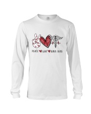 Peace Love Save Lives Long Sleeve Tee tile