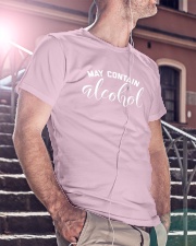 May Contain Alcohol Classic T-Shirt lifestyle-mens-crewneck-front-5
