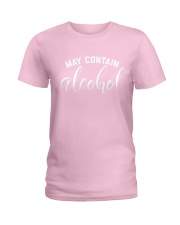 May Contain Alcohol Ladies T-Shirt tile