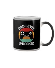 Dad Level Unlocked Color Changing Mug tile