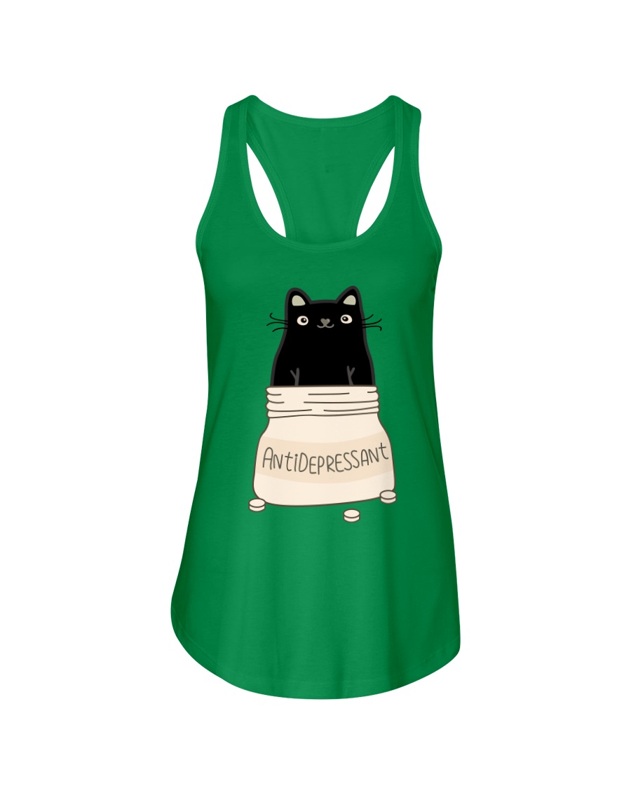 Anti Depressant Ladies Flowy Tank