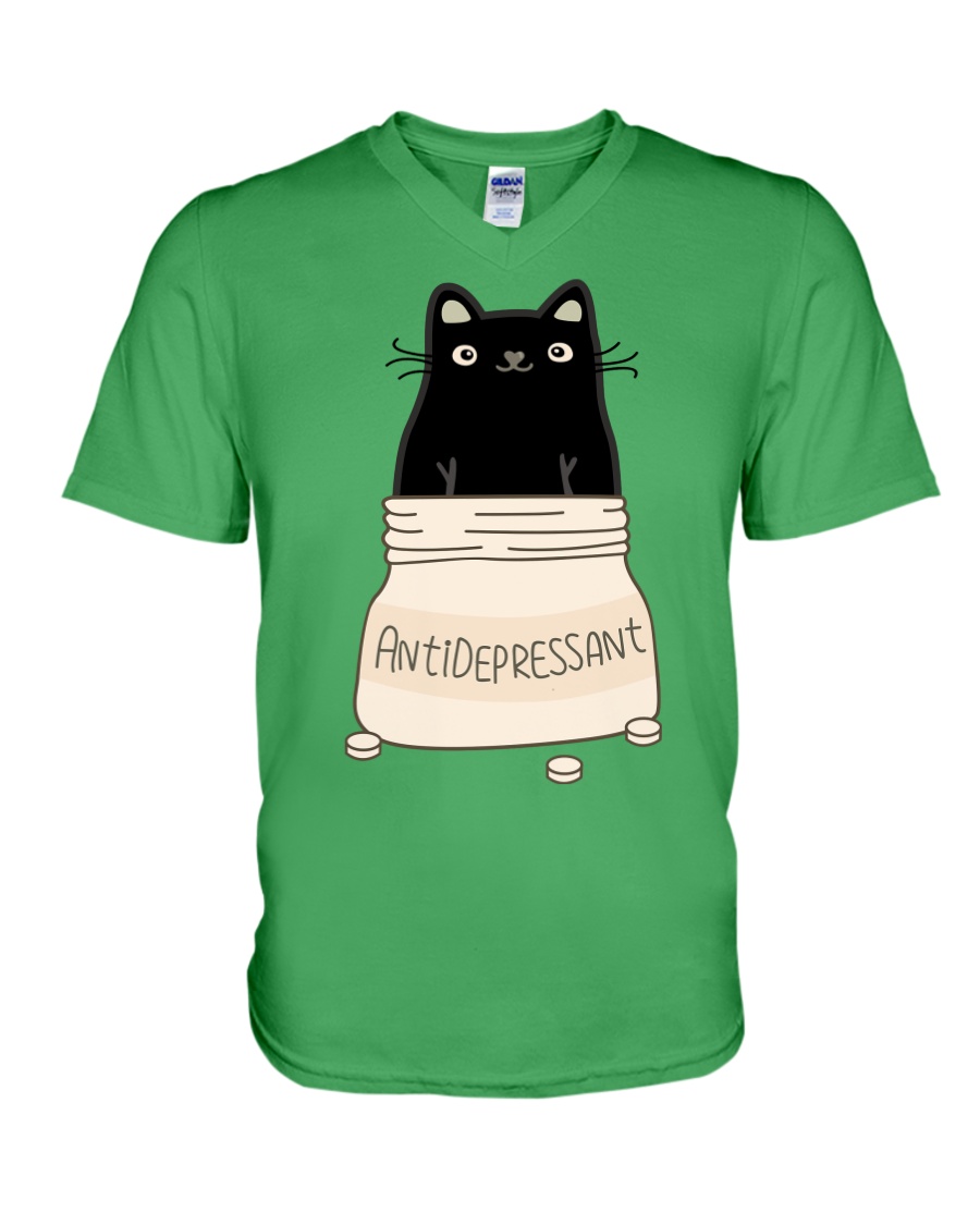 Anti Depressant V-Neck T-Shirt