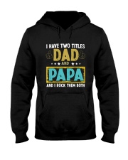 Dad And Papa Shirts Hooded Sweatshirt tile