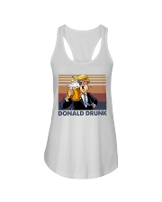 Donald Drunk Ladies Flowy Tank tile