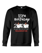 18th Birthday Quarantine Crewneck Sweatshirt tile