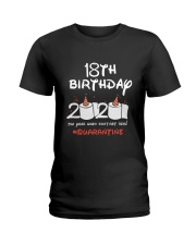 18th Birthday Quarantine Ladies T-Shirt tile