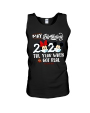 May Birthday Unisex Tank tile