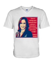 Kamala Harris V-Neck T-Shirt tile