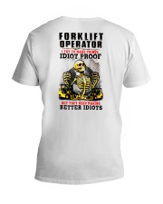 Sarcastic Forklift Operator V-Neck T-Shirt tile