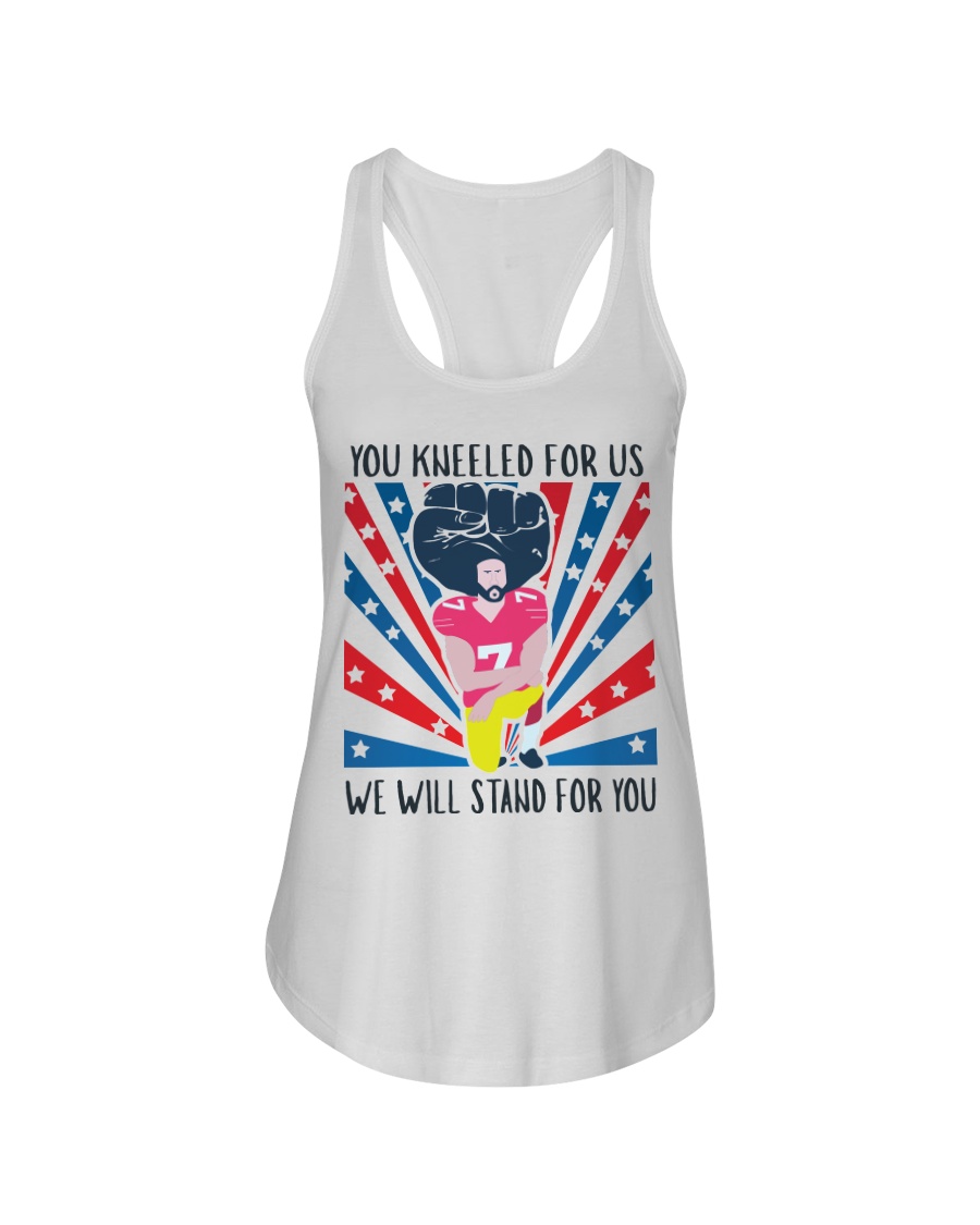 We Will Stand For You Ladies Flowy Tank