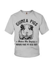 Guinea Pigs Make Me Happy Youth T-Shirt tile