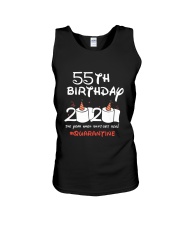 55th Birthday Quarantine Unisex Tank tile