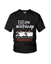 55th Birthday Quarantine Youth T-Shirt tile