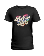 Love Is Love Ladies T-Shirt tile