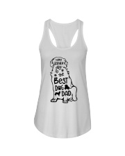 Dog Dad Ladies Flowy Tank tile