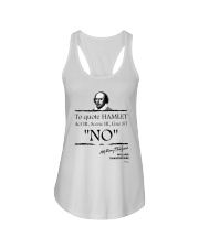 William Shakespeare Act III Scence III Line 87 NO Ladies Flowy Tank tile