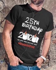 25th Birthday Quarantine Classic T-Shirt lifestyle-mens-crewneck-front-4