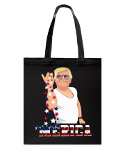 Salt Bae Trump Tote Bag tile