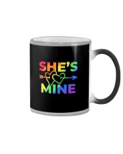 She's Mine Shirts Color Changing Mug tile