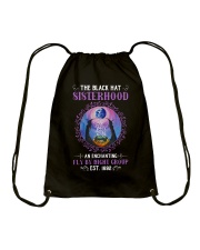 The Black Hat Sisterhood Drawstring Bag tile
