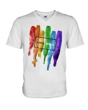 LGBT V-Neck T-Shirt tile