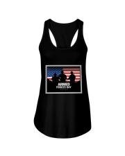 Armed Forces Day Ladies Flowy Tank tile
