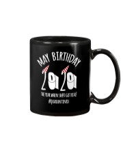 May Birthday 2020 Quarantine Mug front