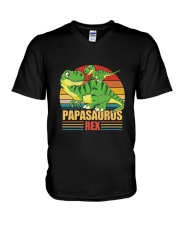 Papasaurus V-Neck T-Shirt tile