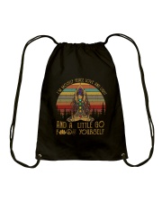 I'm Mostly Peace Love and Light Shirts Drawstring Bag tile