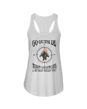 Bear Hiking Ladies Flowy Tank tile