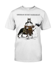Siberian Husky Barbarian Classic T-Shirt front