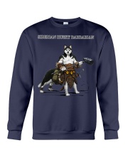 Siberian Husky Barbarian Crewneck Sweatshirt thumbnail