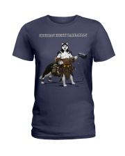 Siberian Husky Barbarian Ladies T-Shirt thumbnail