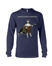 Siberian Husky Barbarian Long Sleeve Tee thumbnail