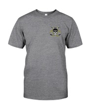 Skull Hockey Social Distancing 2 Sides Classic T-Shirt tile