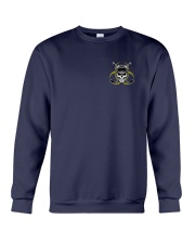 Skull Hockey Social Distancing 2 Sides Crewneck Sweatshirt thumbnail