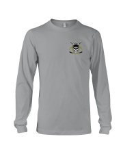 Skull Hockey Social Distancing 2 Sides Long Sleeve Tee thumbnail