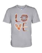 Native - Love Sunflower Native V-Neck T-Shirt thumbnail