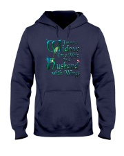 Husband Wings Hooded Sweatshirt thumbnail