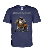Bulldog Gladiator V-Neck T-Shirt thumbnail