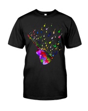 Guitar Watercolor Classic T-Shirt front