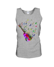 Guitar Watercolor Unisex Tank thumbnail