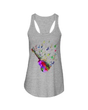 Guitar Watercolor Ladies Flowy Tank thumbnail