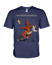 Dachshund Inquisitor V-Neck T-Shirt thumbnail